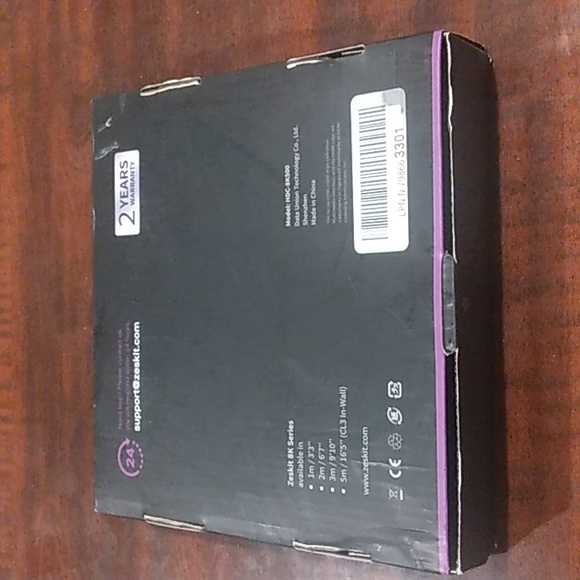 Zeskit ULTRA HD 8K 48Gbps Certified Ultra High Speed HDMI Cable - Picture 2 of 3